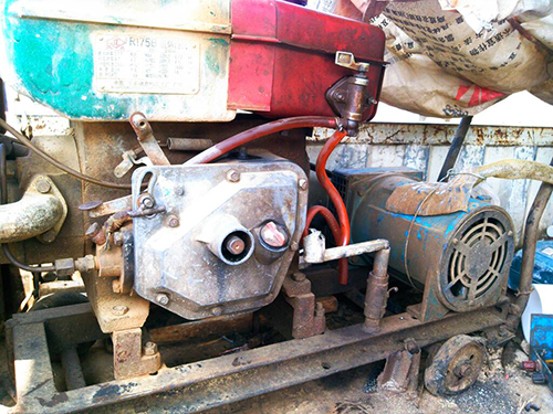 红花岗单杠柴油机发电机出租